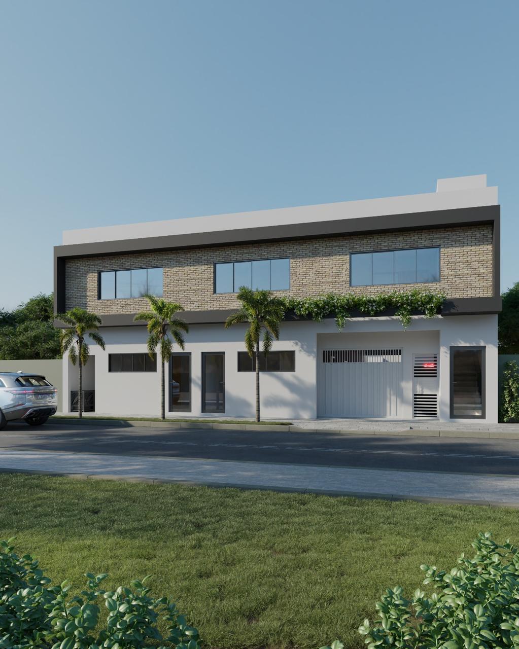 Projeto comercial em construção