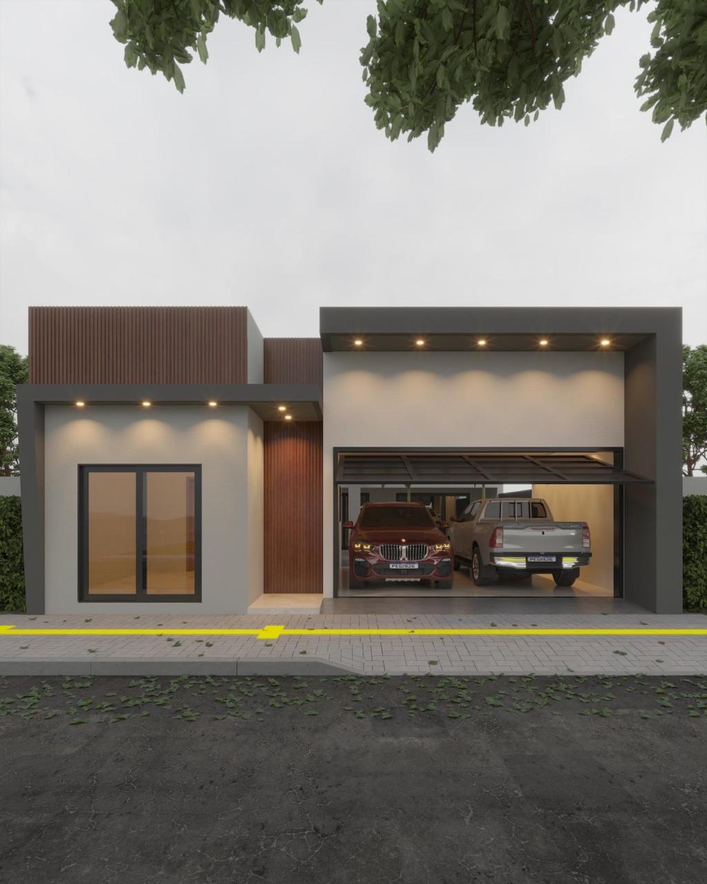 Projeto residencial + sala comercial